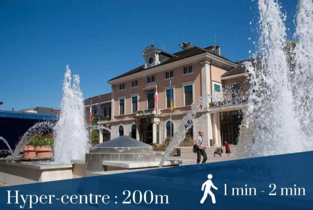 Apart 5 Personnes, 1Min Gare D'Annemasse, Geneve 5Km Διαμέρισμα Εξωτερικό φωτογραφία